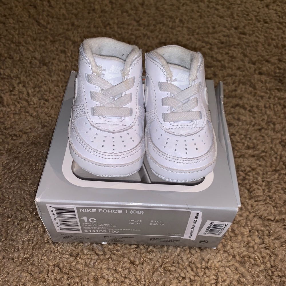 Nike Air Force 1’s - Crib Shoes “High Top”